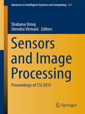 cover image of Sensors and Image Processing